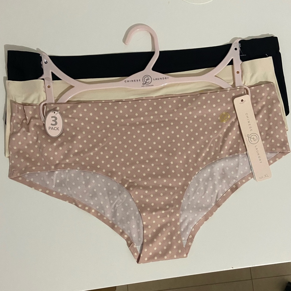 Chinese Laundry Women’s underwear panties XL NWT